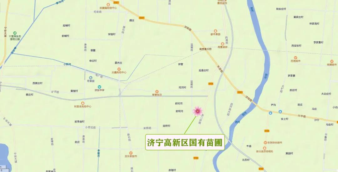 济宁市高新区地图图片
